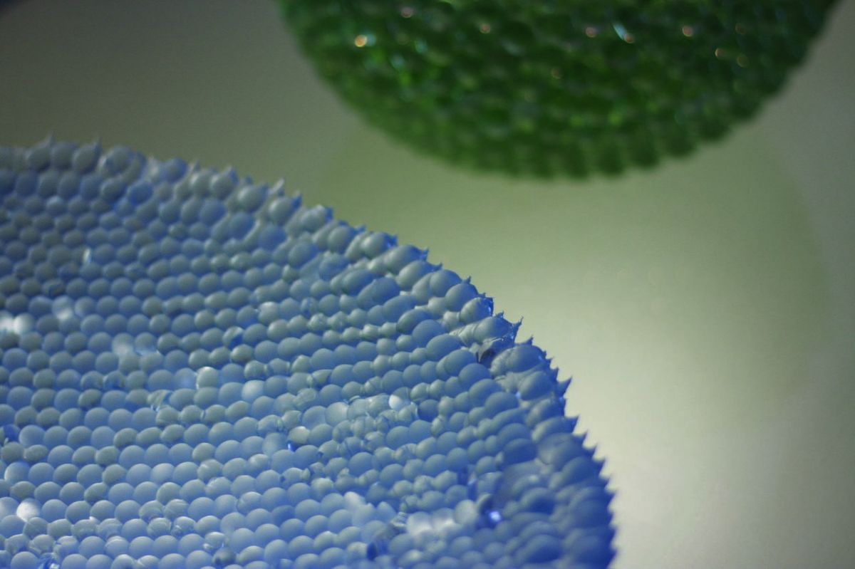 Spheres / glass fusing