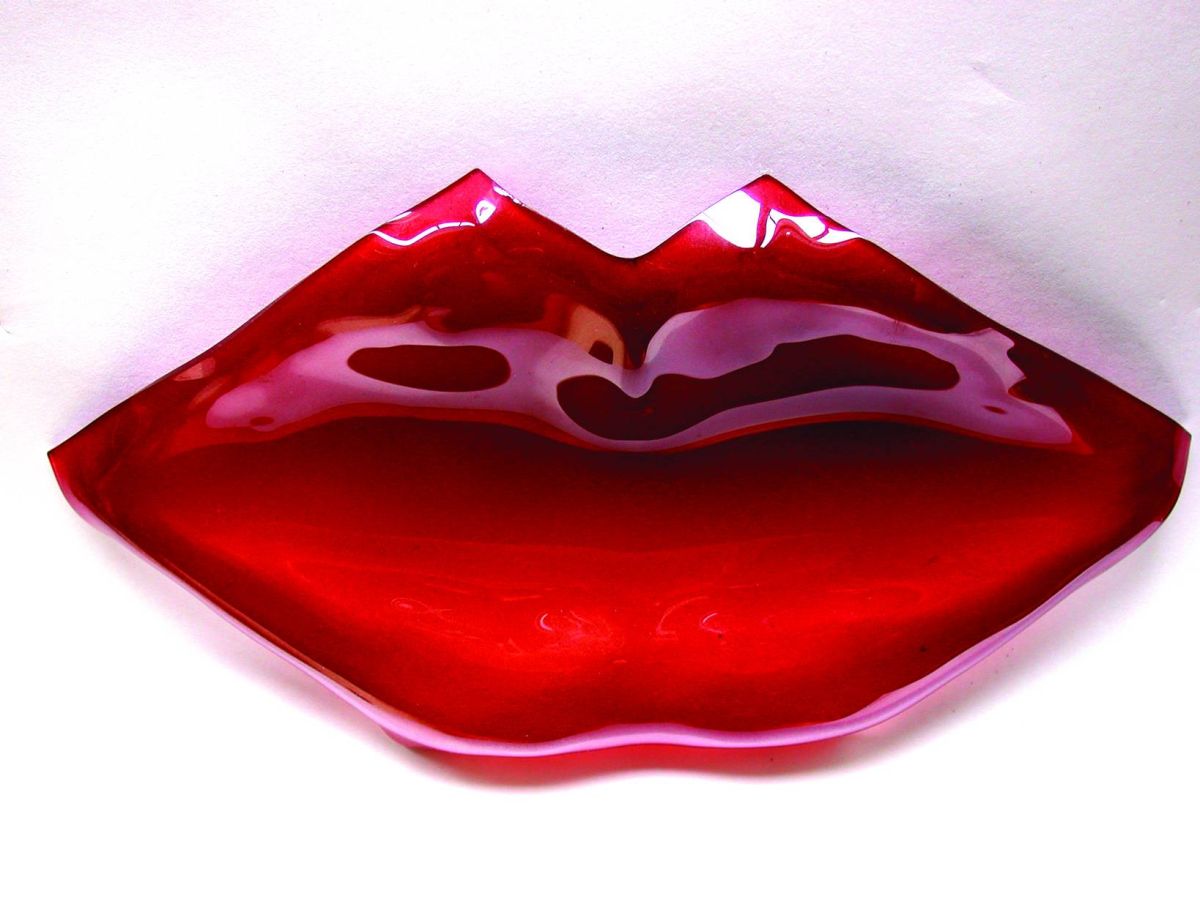 Sugar bowl / glass slumping